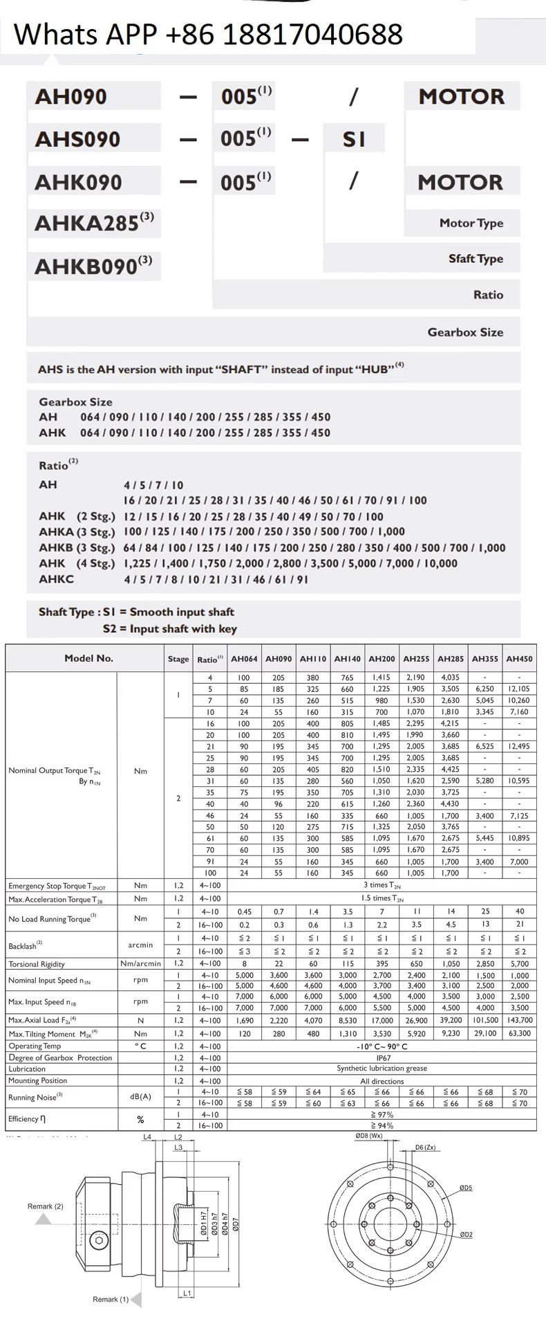 Фото Редуктор серии AH/AHK №3