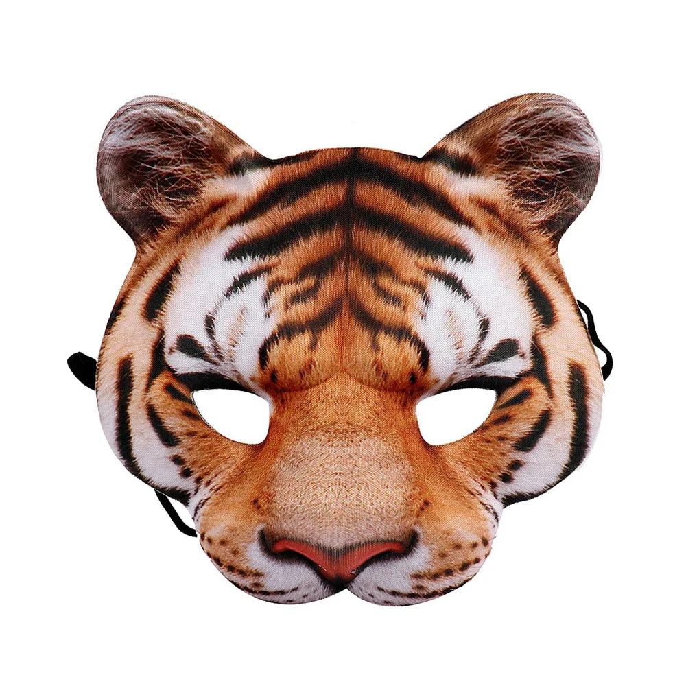 

Halloween Mask cross border masquerade party Cosplay performance props half face pig animal mask