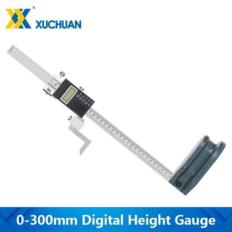 

Caliper 0-300mm Digital Height Gauge Stainless Steel Digital Caliper Height Measuring Tools