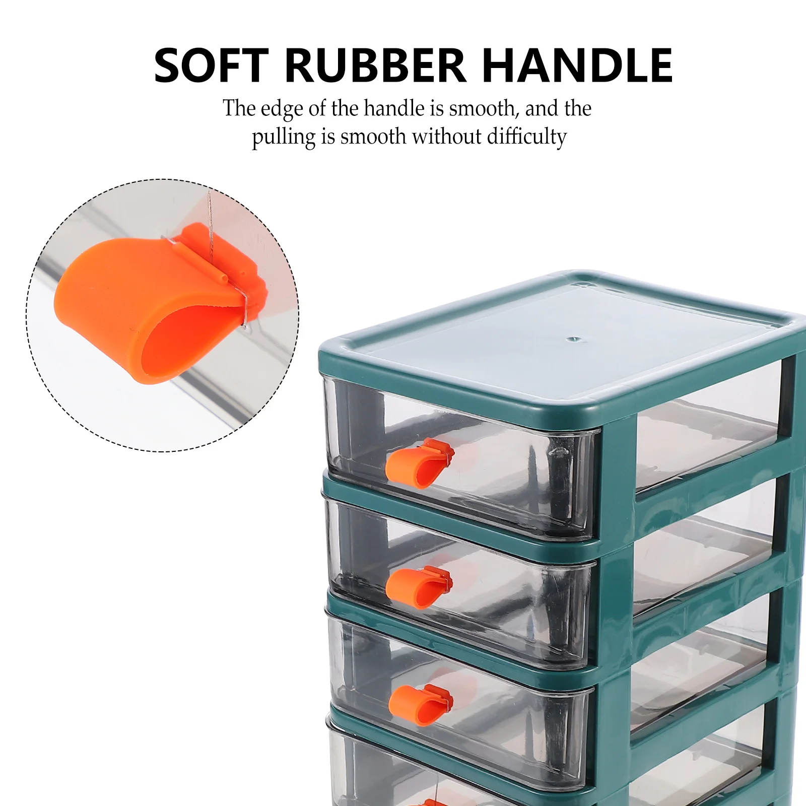 

Storage Drawer Organizer Box Desktop Drawers Cabinet Mini Desk Jewelry Clear Transparent Sundries Case Multi Layer Storey Bins