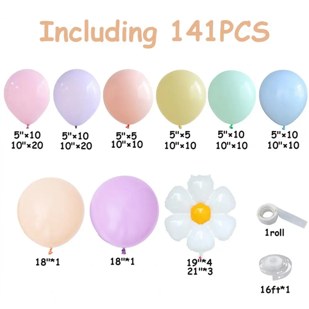 

Набор цепочек для воздушных шаров, 1 комплект, инновационные привлекательные тонкие рандомные шары для вечерние