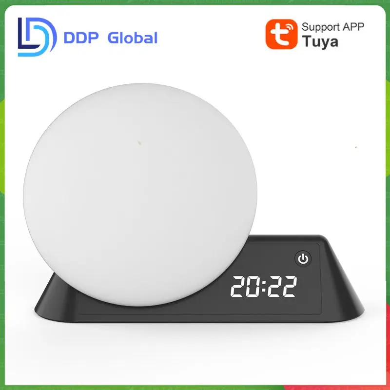 

Tuya App Led Night Light 10 Colors For Bedroom Smart Wake Up Ligh Works With Alexa Google Home With 15 Soothing Sound