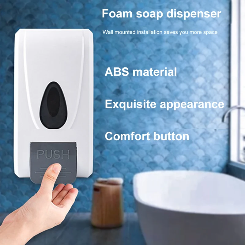 

Soap Dispenser Wall Mounted Soap Dispenser Hand Sanitizer Manual Soap Dispenser