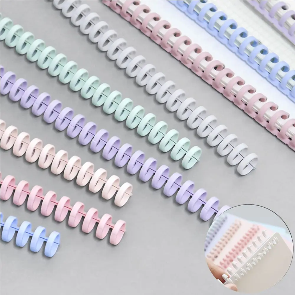 

Binding Combs Notebook Supplies Loose-leaf Paper Book A4 Notebook Binding Clips 30 Holes Circles Ring Scrapbook Binder