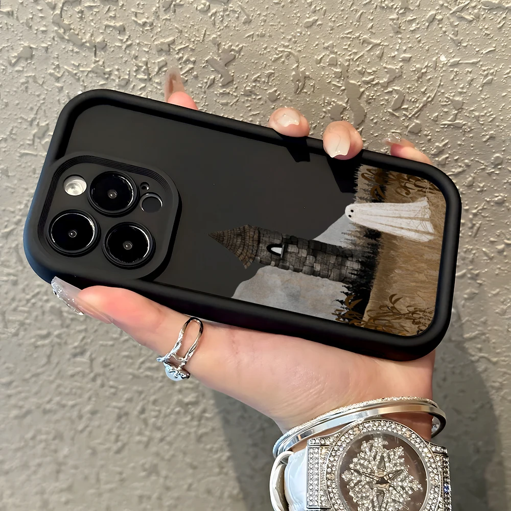 Милый чехол для телефона с призраком на Хэллоуин Xiaomi Mi 14 14T 13 12T 11 Lite Poco C61 X5 X4 M6 F5 F4 Pro