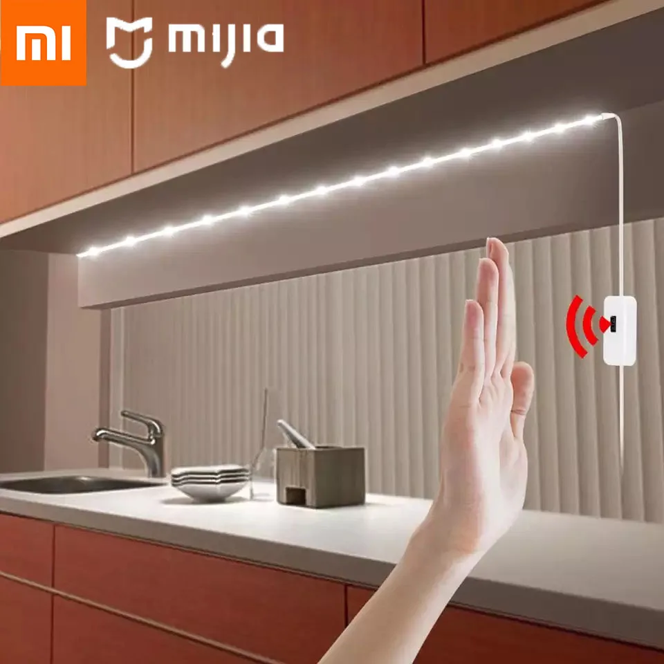 

Светодиодная лента Xiaomi Youpin с инфракрасным датчиком движения, USB-сканер для ручной работы, подсветка для шкафа, освещение для стола, винного шкафа