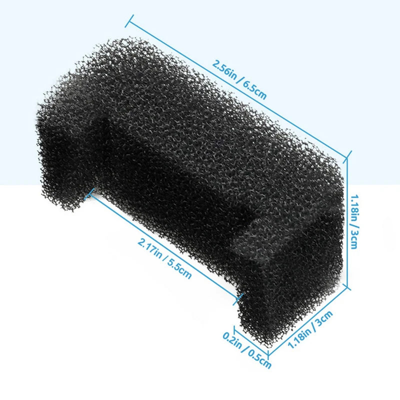 

1/4 шт. Сменные принадлежности для домашних животных, поролоновый фильтр, принадлежности для питья, губчатый фильтр для кошачьего питьевого ...