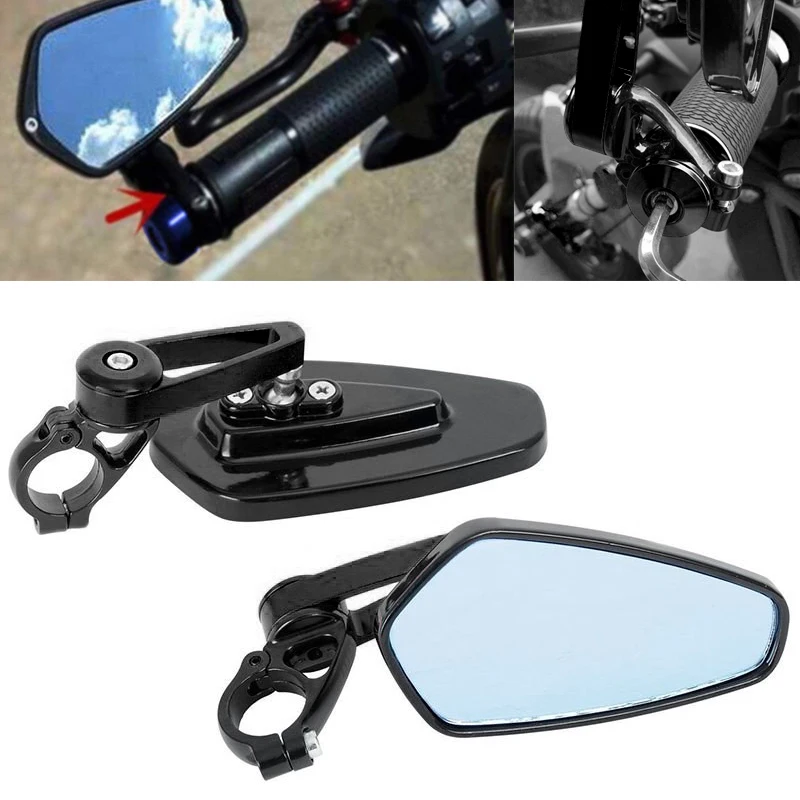 

For Aprilia DORSODURO 750 900 1200 Mirror /8" 22mm Bar End Rear Mirrors Motorcycle Accessories Universal