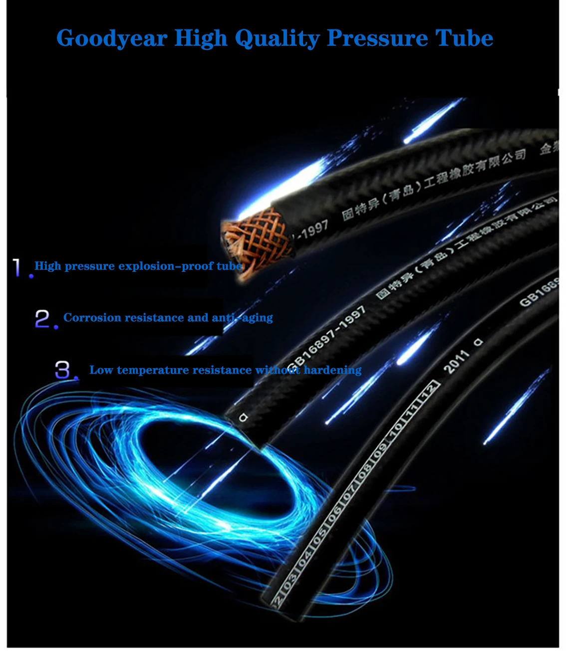 Автомобильный топливный шланг высокого давления