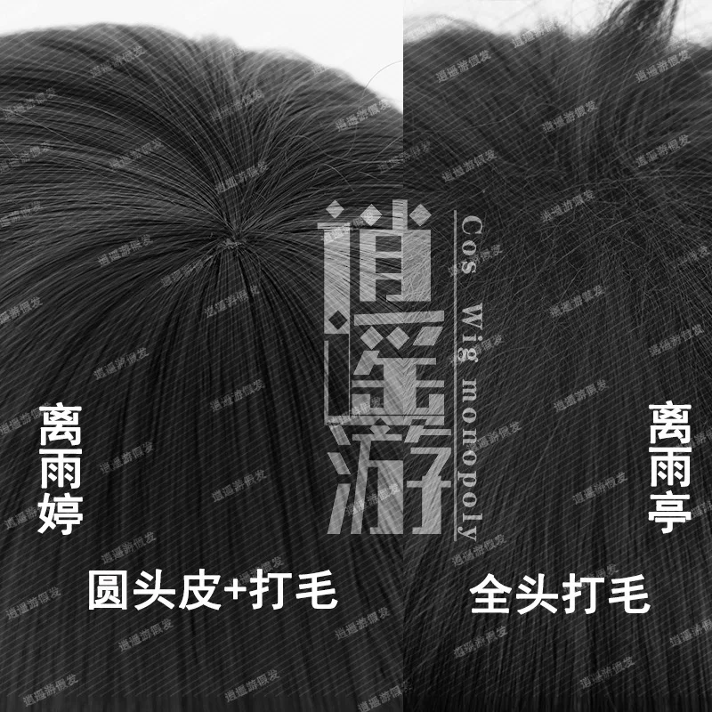 Фото Cheseven Strange Tale Yi Ming Li Yuting Косплей Парик Моделирование Кожа Головы Топ Подарок на Хэллоуин №3
