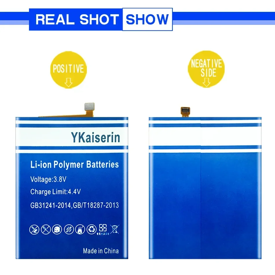 Аккумулятор YKaiserin MB40 4800 мАч для Motorola Moto EDGE 20 EDGE20 XT2143-1 Bateria