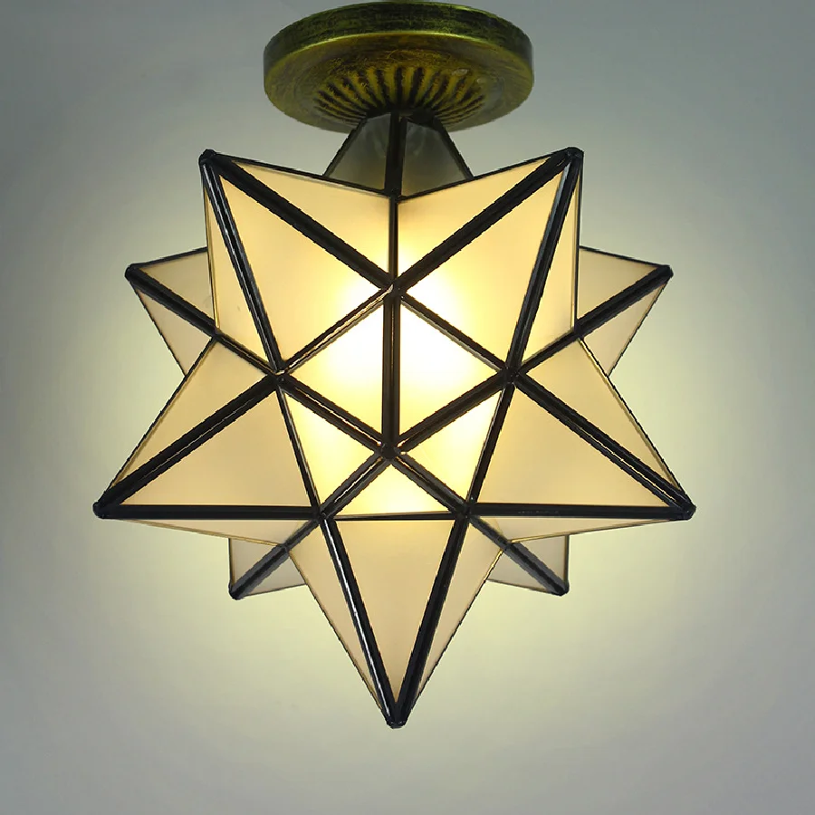 

Современный скандинавский потолочный светильник, лампа с пятью звездами для гостиной, столовой, коридора, коридора, отеля, ресторана, балкона