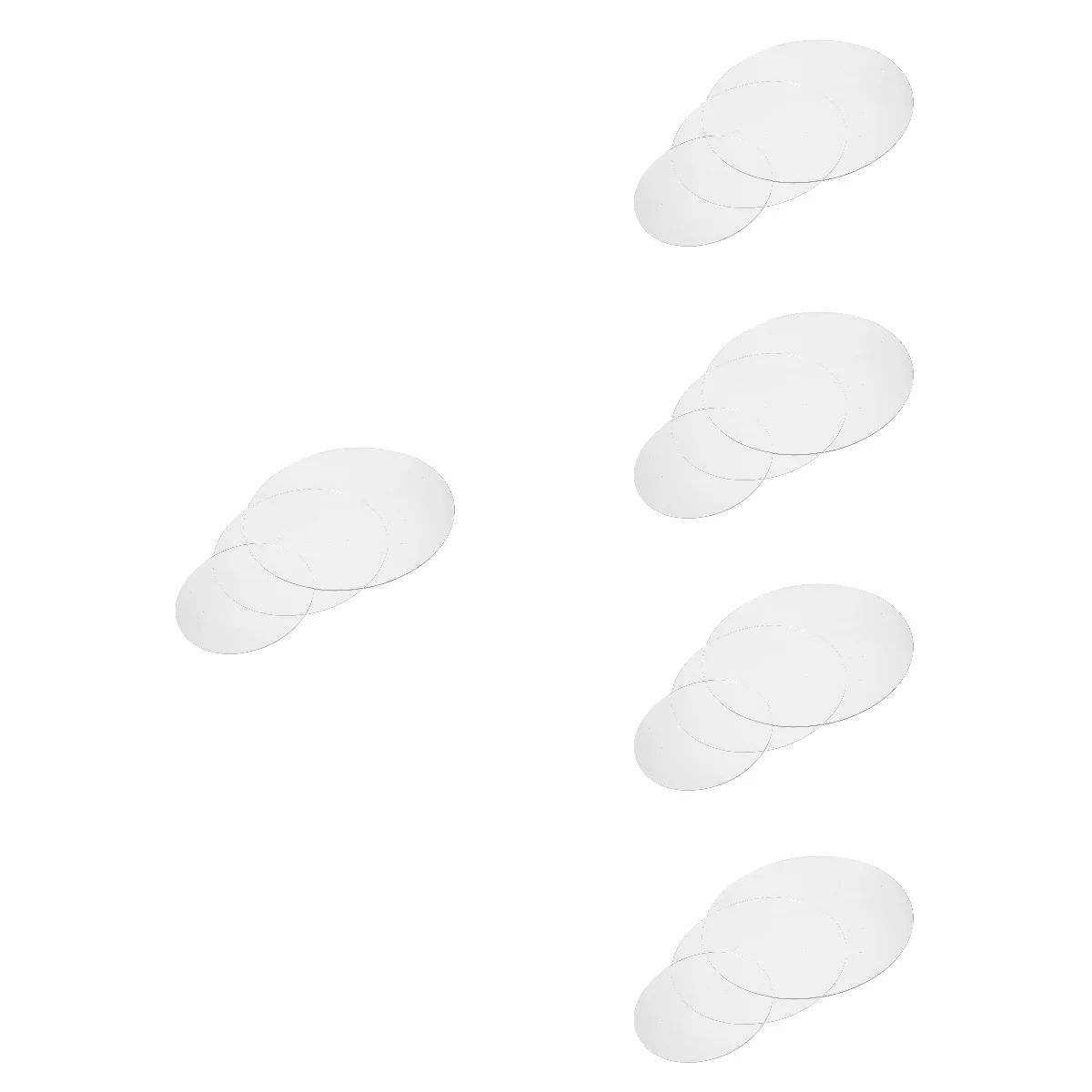 

Transparent Round Panels Round Cake Discs Cake Disk Display Board