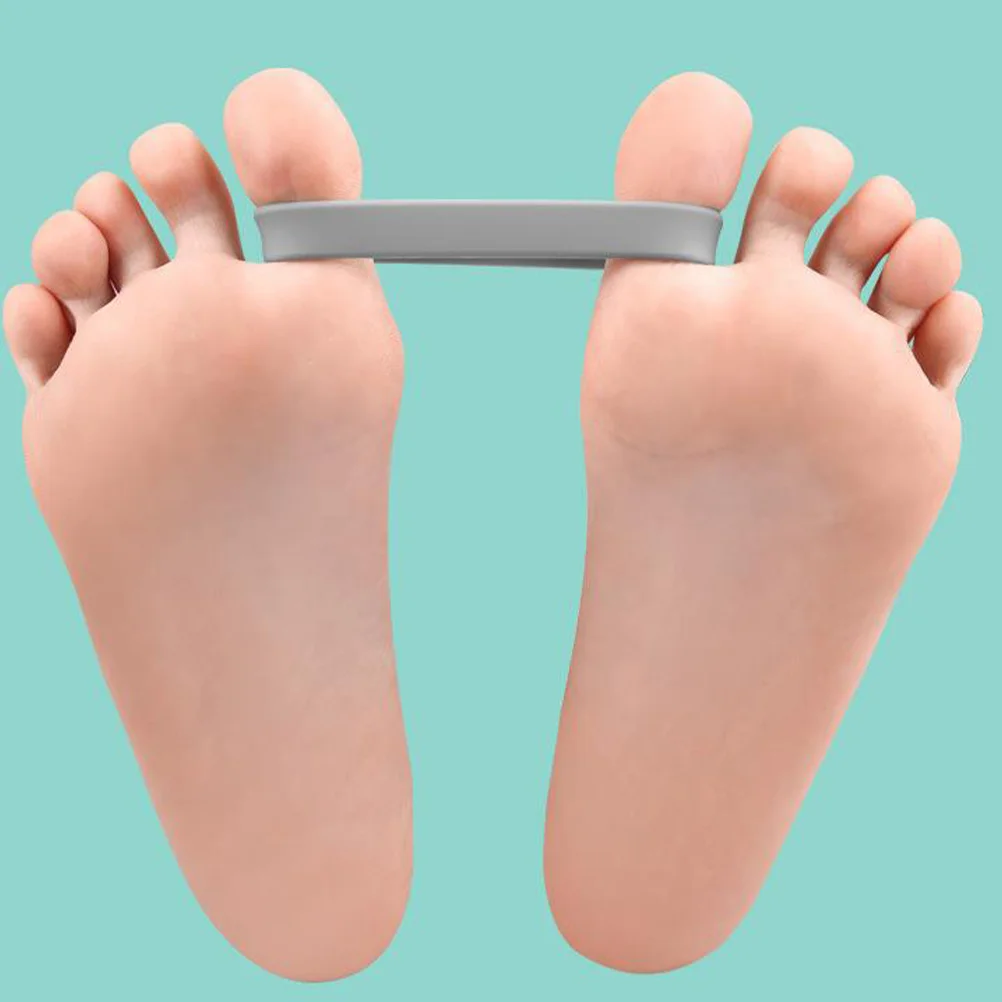 

12 Pcs Big Toe Shape Corrector Yoga Separator Separators Plantar Fasciitis Bunion Silica Gel Toes Feet Care Pedicure Man Men