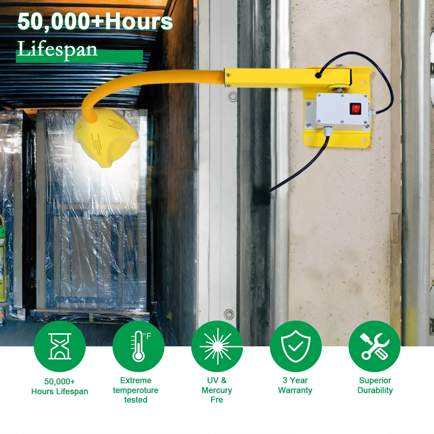 IP65 Водонепроницаемый уличный светодиодный светильник для док-станции лодки 15 Вт