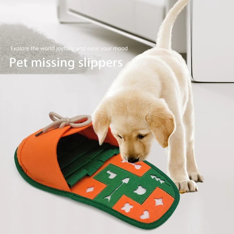 

Новые товары для дрессировки домашних питомцев, игрушки-пищалки против удушения, тканевые тапочки с утечкой, в форме приманки и Прятки пищи