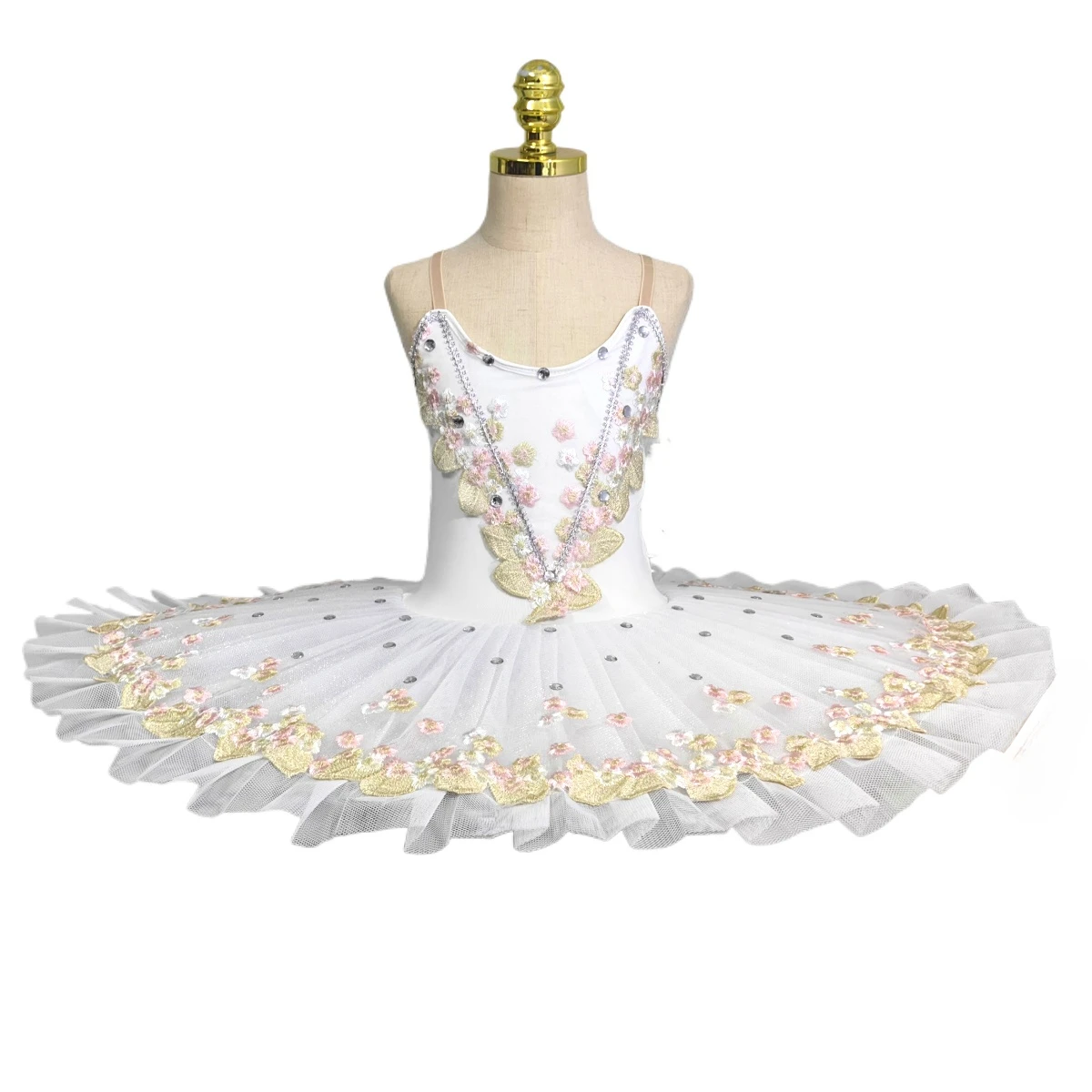 Профессиональные Балетные костюмы с белой юбкой