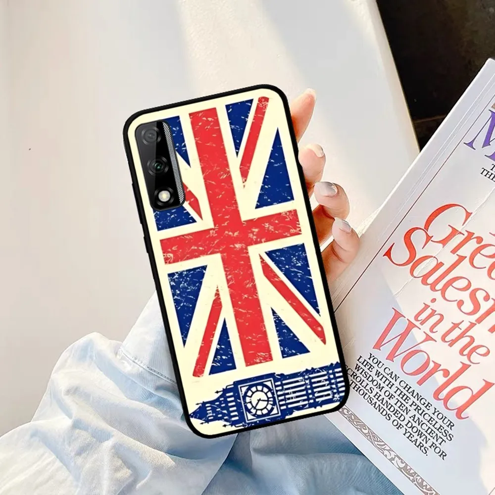 TOPLBPCS Чехол для телефона с британским флагом Англии Huawei Y9 6 7 5 Prime Enjoy 7s 8 Plus 7a 9e 9plus 8E