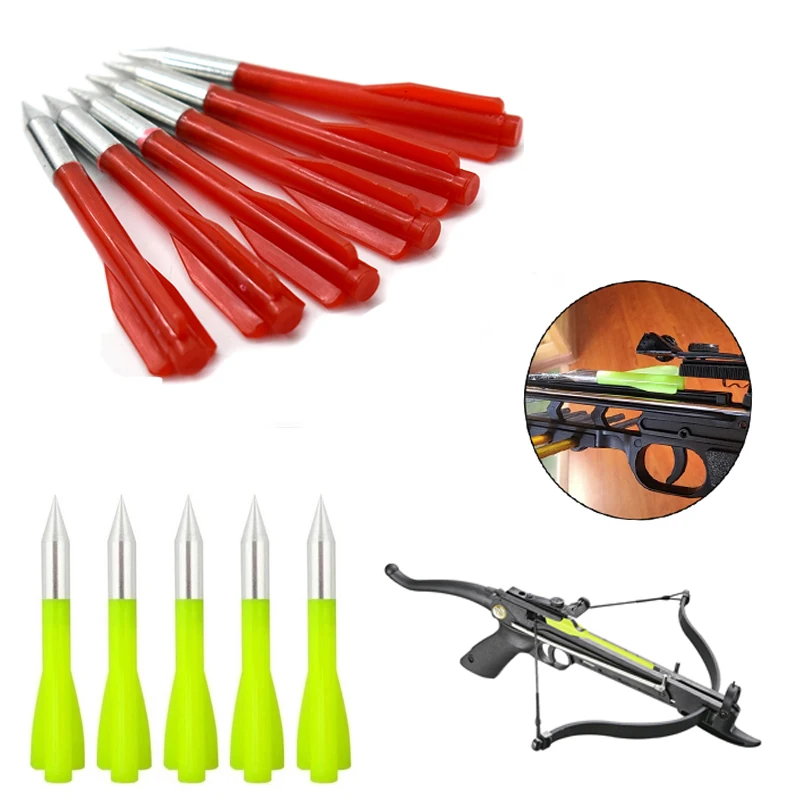 

Slingshot Rifle Dart Short Fishing Arrow Aluminum Archery Arrows Small Crossbow Arrows Indoor Outdoor Shooting Crossbow Arrows