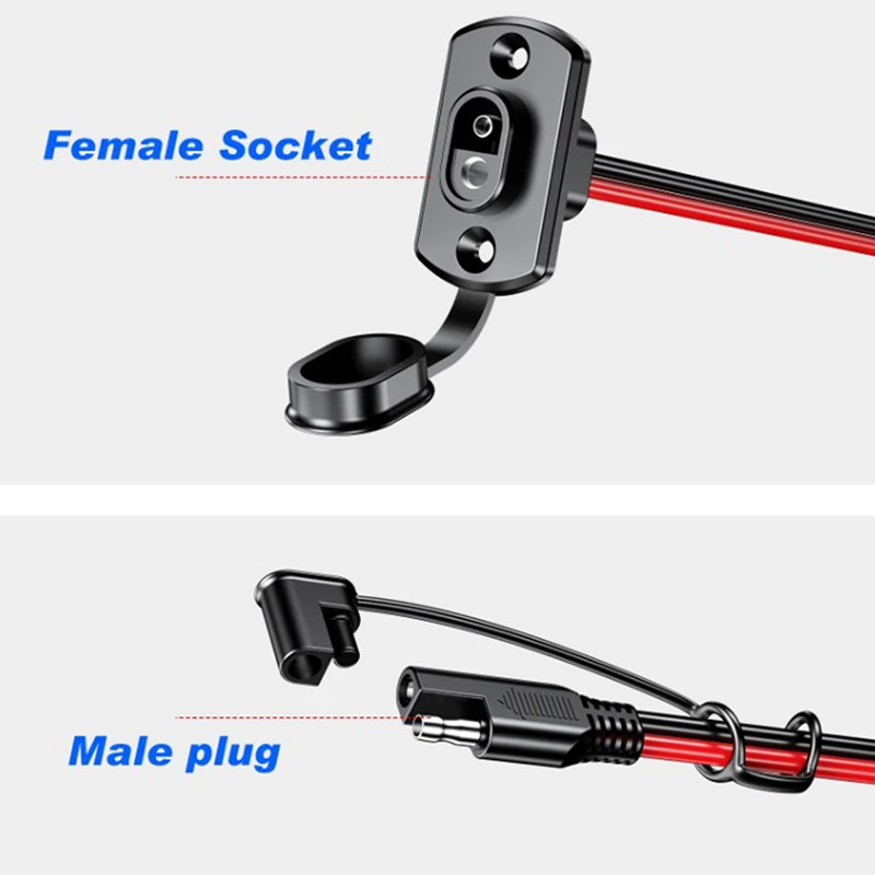 Удлинитель автомобильного аккумулятора питание постоянного тока