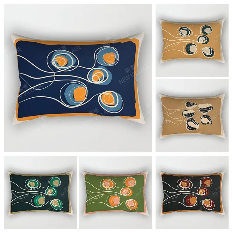 

Nordic fall home decor 30*50 throw pillow cover sofa modern abstract geometric boho living room Cushion cover 50x70 30x50 40x60