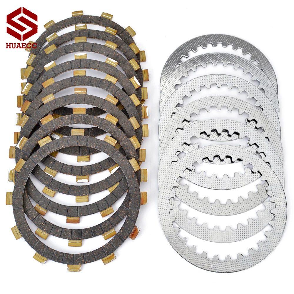 Комплект фрикционных дисков сцепления для Yamaha TT500C TT500D TT500F TT500G TT500H XT500C XT500D XT500E XT500F