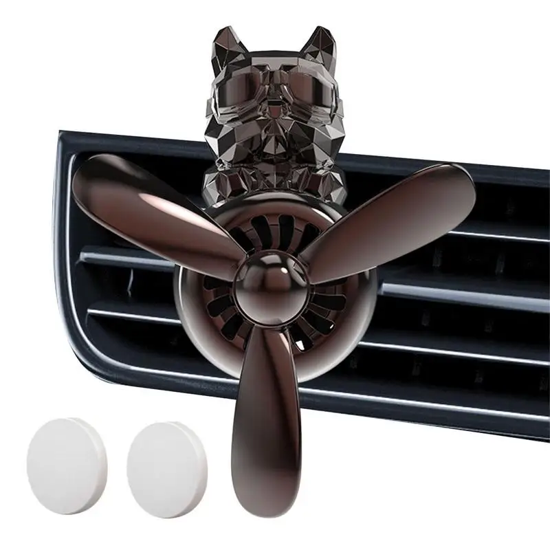 

Plane Car Air Freshener Creative Bulldog Pilot Car Air Freshener Car Diffuser Car Air Freshener Air Outlet Vent Fresheners