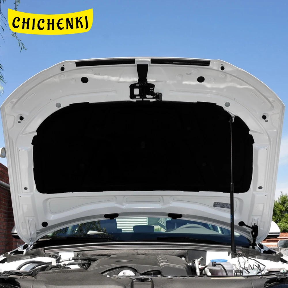 

For Audi A4 B8 2008-2016 Car Heat Sound Insulation Cotton Front Hood Engine Firewall Mat Pad Cover Noise Deadener Accessories