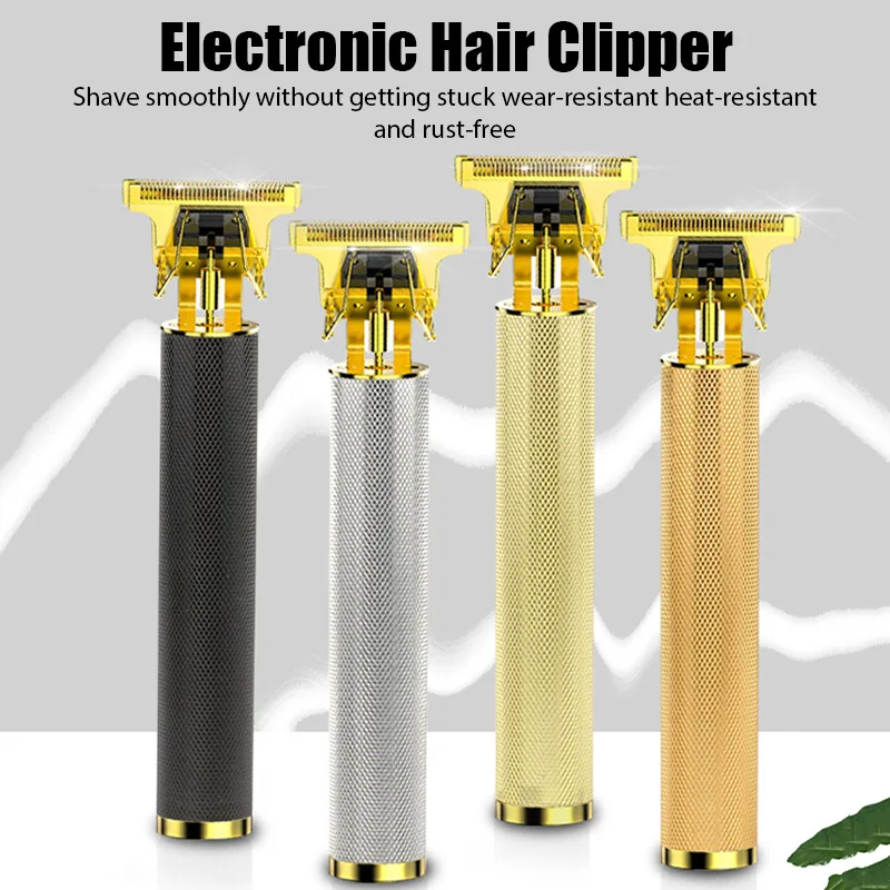 

Новинка, USB Бритва для мужчин, машинка для стрижки волос, перезаряжаемый профессиональный триммер для бороды, машинка для бритья, Мужская эл...