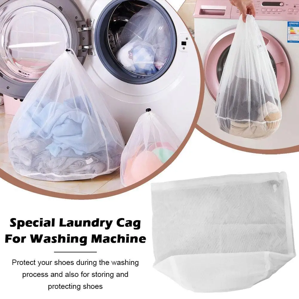 

Fruit Vegetable Storage Mesh Bags Mesh Laundry Bag Kitchen Food Organizer Washable Toys Grocery Storage Packaging Bag