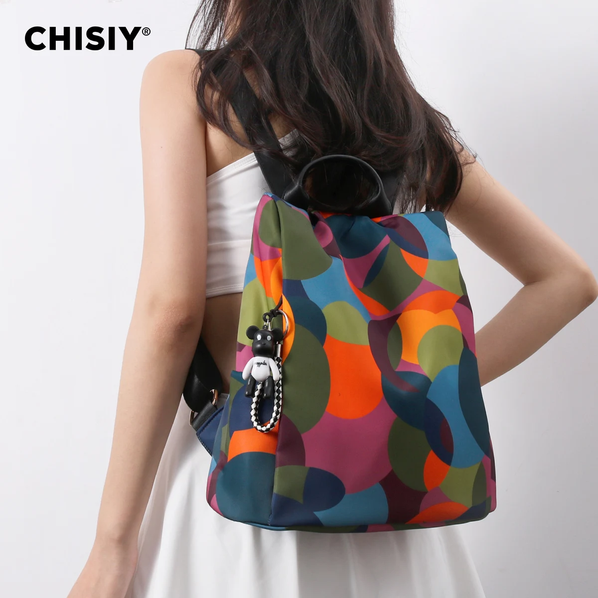 Оригинальный модный универсальный цветной студенческий вместительный дорожный