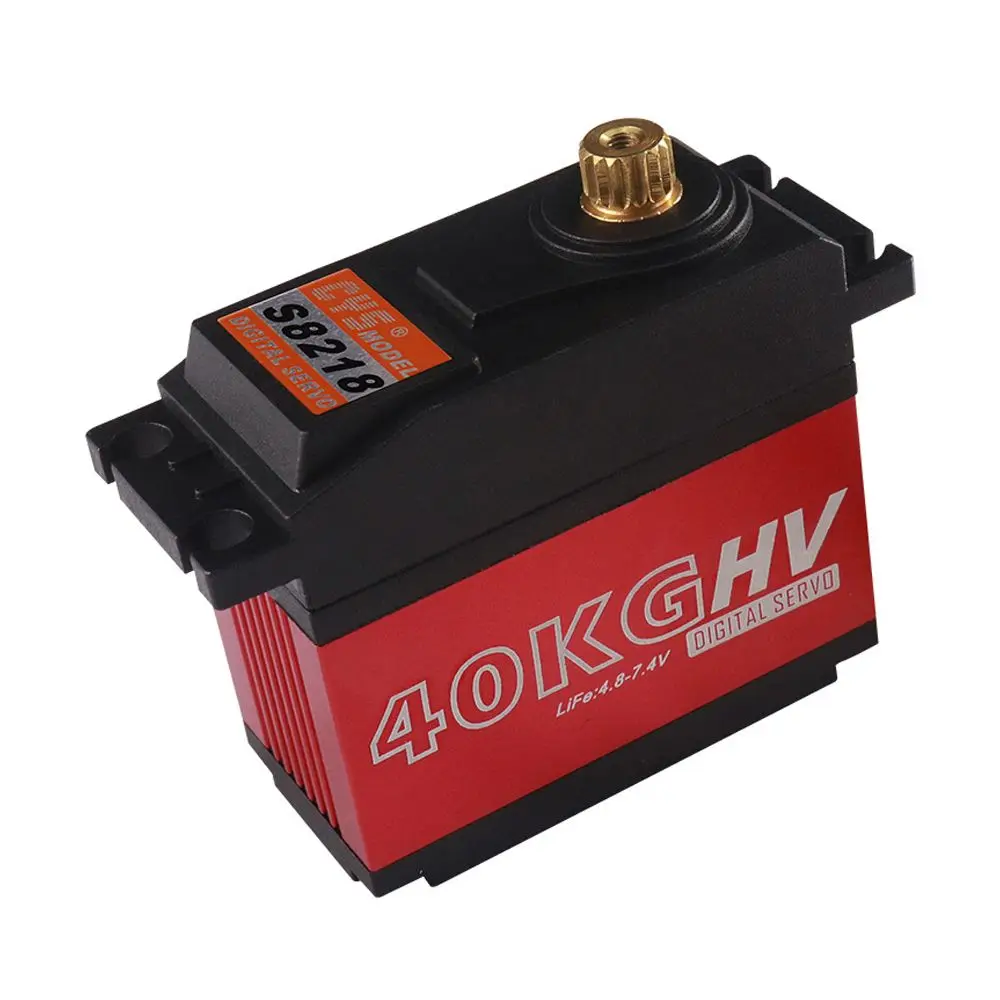 CYS S8218 40 кг металлическая Шестерня цифровой сервопривод водонепроницаемый