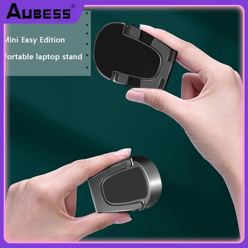 

Computer Lifting Bracket Foldable Black Laptop Stand Easy To Carry Stable And Reliable Computer Stand Laptop Cooling Bracket