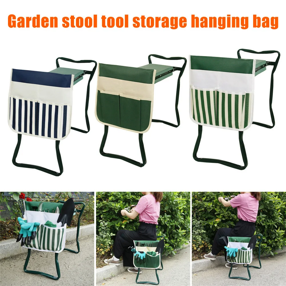 Garden Kneeler Tool Bags Foldable Garden Seat Tool Bag For Indoor And Outdoor Garden Kneeler Seat Garden Tool