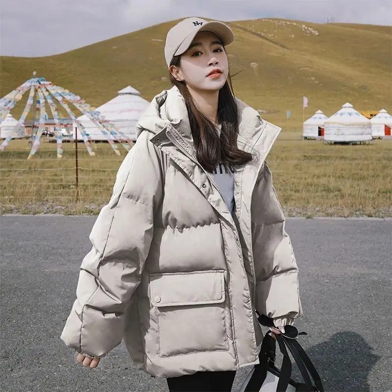 Winter Coat for Women Coats Parkas Jackets Hooded Cotton Padded Jacket Loose Korean Fashion Women's Winter Jacket 2022