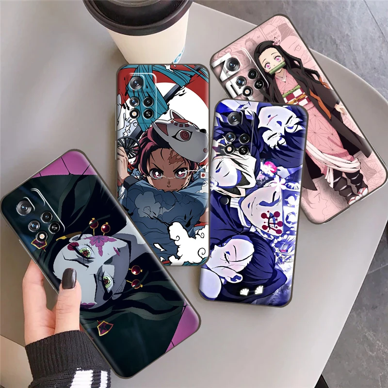 

Demon Slayer Rengoku Kyoujurou Phone Case For Xiaomi Redmi Note 10 9 Pro 5G 9S 10S POCO F3 X3 M3 GT Pro X3 NFC Coque Funda