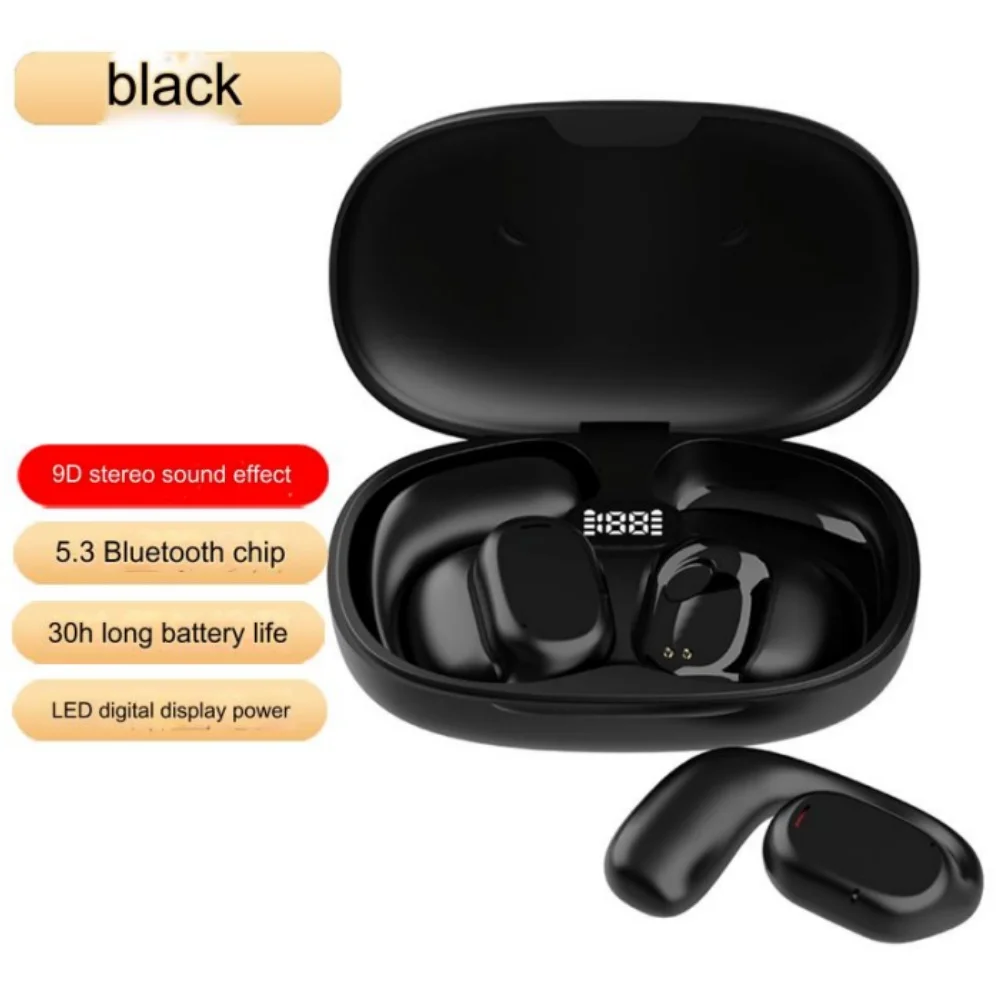 Беспроводные наушники JS272 подвесные наушники-вкладыши с зарядным устройством