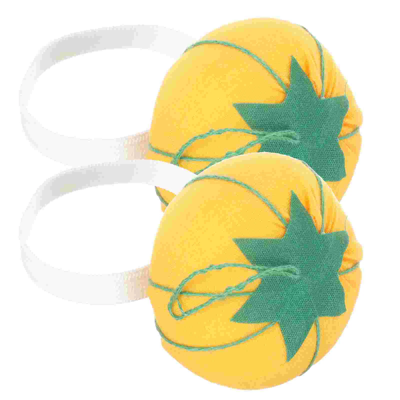 

Pin Cushion Cushions Needle Sewing Holder Wrist Pincushion Organizer Quiltingneedles Pad Needlework Holders Vintage Wool