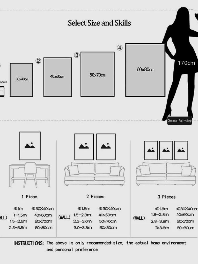 Классический стиль печать плаката с футбольной звездой на холсте без рамы