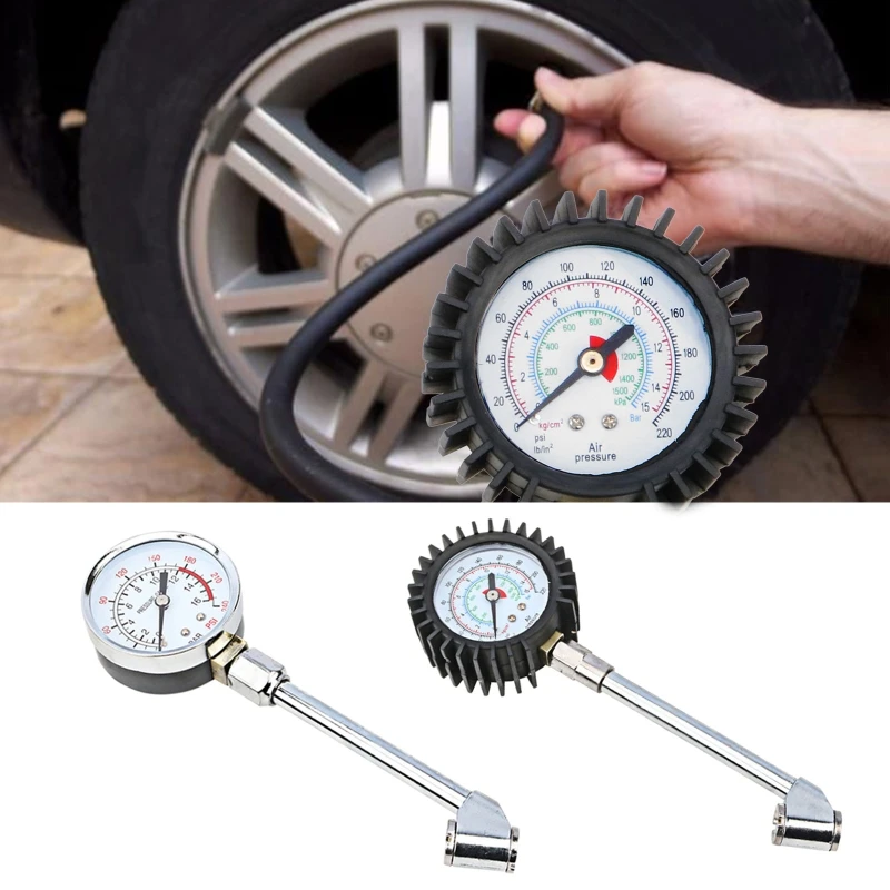 

High-precision Tire Pressure Gauge Measure Pressure Monitor Can Deflate Meter Car Tires Tyre Pressure Gauge for Vehicles