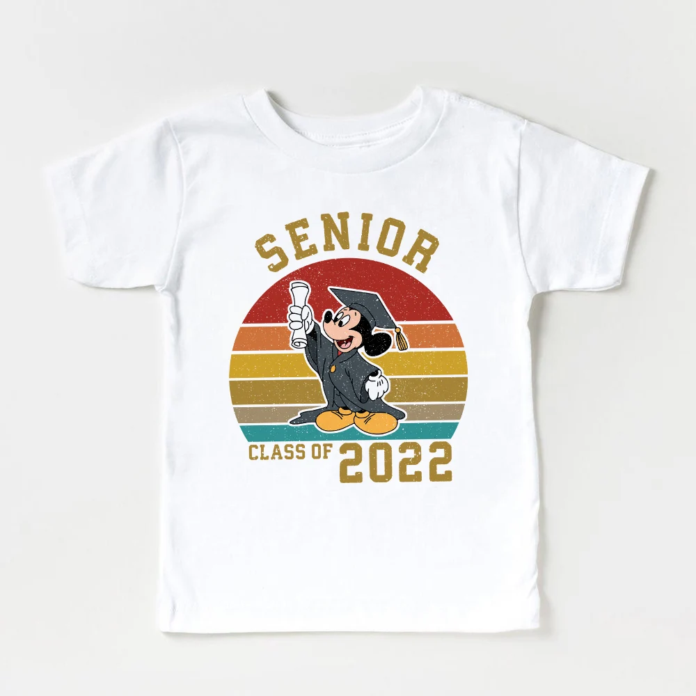 

Disney Child T Shirt Hot Sell High Quality Clothes Mickey Mouse Print Tops Tees Unsiex Girl Boy T-Shirt Unisex Kid Trend Clothes