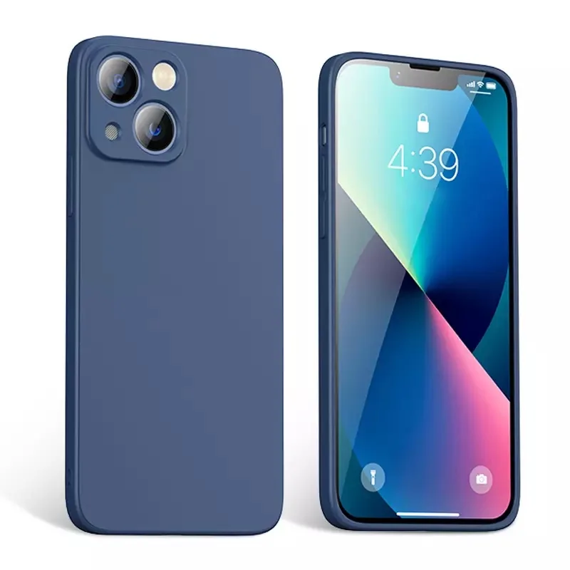 

For iphone 13 Pro Max 12 Mini 8 7 Plus X Xr Xs Max 6S Case Original Luxury Square Ultra Thin Soft Back Cover For 13 12 Pro Cases