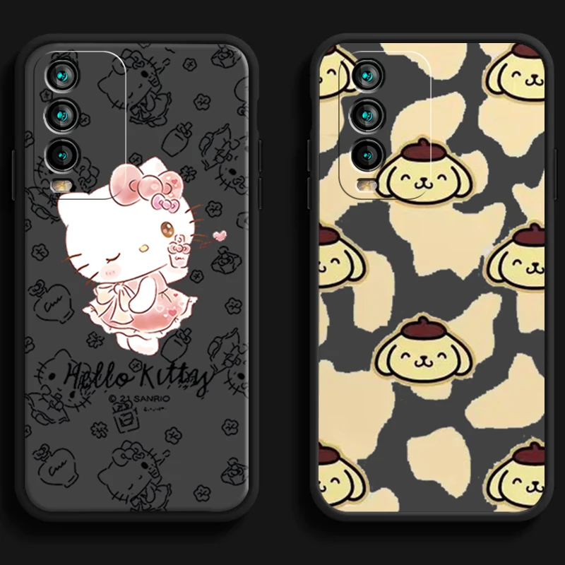 

Hello Kitty Cartoon Phone Cases For Xiaomi Redmi Note 10 10S 10 Pro POCO F3 GT X3 GT M3 Pro X3 NFC Funda Carcasa Coque