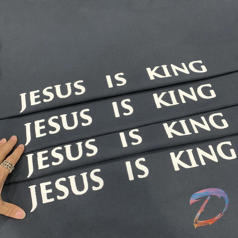 

Stock High Quality 1:1 CPFM XYZ T-shirt KANYE Jesus Is King T-shirt