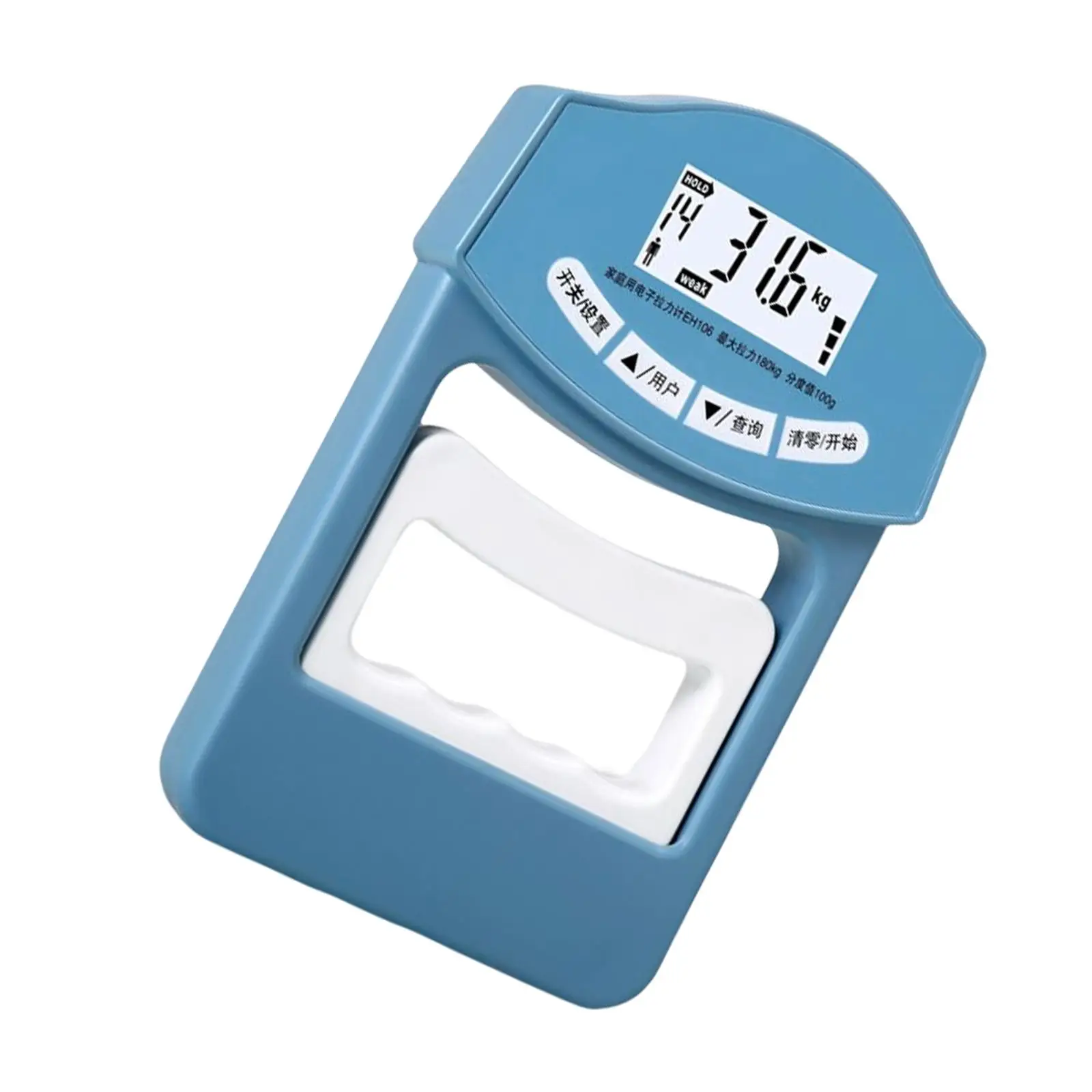 

Electronic Hand Dynamometer Grip Strength Measurement 300lb/90kg Grip Strength Dynamometer for Forearm, Finger Athletes Adults