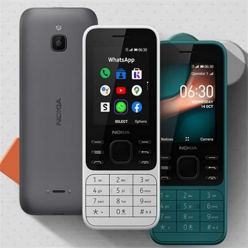 The Latest Global Version of Nokia 6300 Dual Card Dual Standby Smartphone Is Suitable For The Elderly And Children.