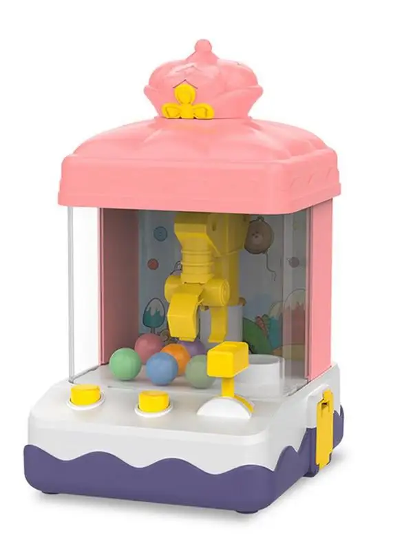 

Candy Claw Machine Mini Claw Machine Candy Dispenser Toys Miniature Claw Machine Game Sensory Toy For Boys Girls Birthday Gifts