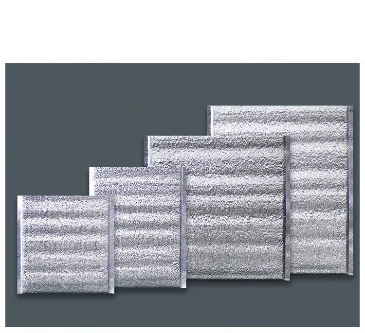

PEP Aluminum Foil Packing Bag Pearl Cotton Padded Ship Bags Shockproof Keep Hot Buffer Polyethylene Preserve Heat Foamed Bags
