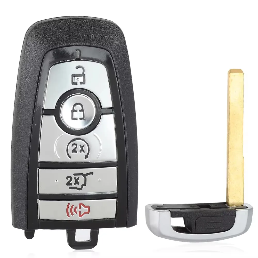 Keyecu для Lincoln Navigator Nautilus Ford Mustang Edge Explorer Smart дистанционный ключ-брелок от машины 902