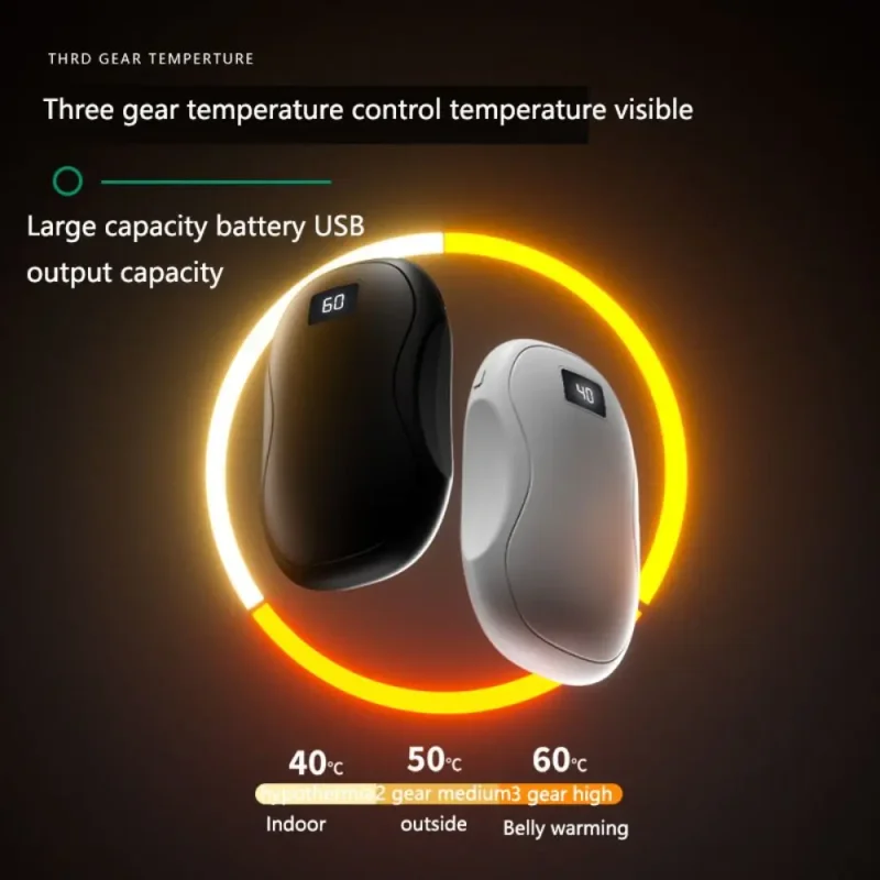 Портативный портативный со емкостью Xiaomi-Chauffe-mains прикрепление номера изменений